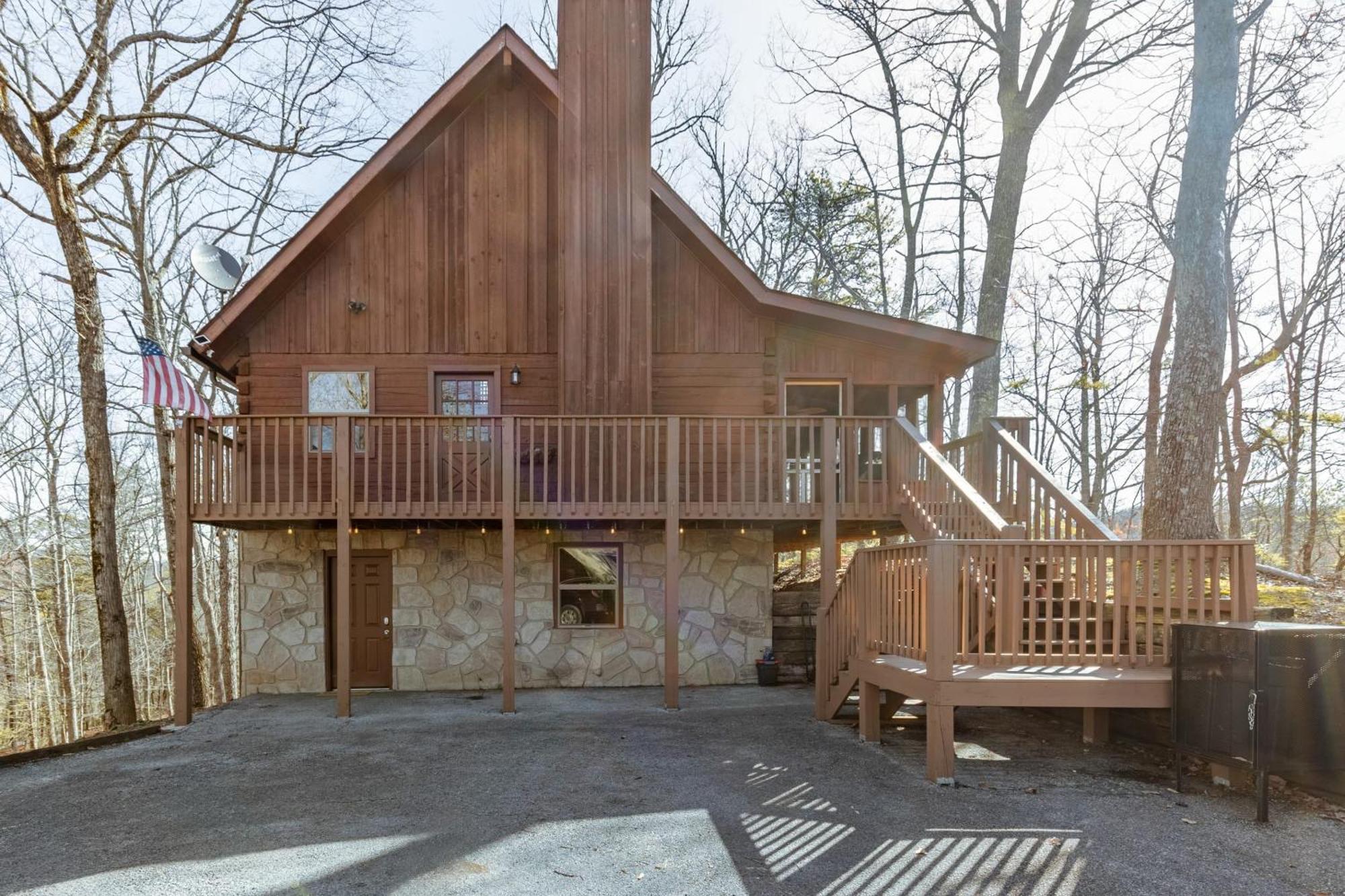 Dudley II By Avantstay Comfortable Cabin W Hot Tub Views Pigeon Forge Eksteriør bilde
